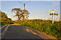 North Devon : West Anstey School Cross