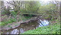 Footbridge near Gatwick Airport