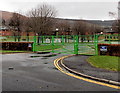 School exit gates, Mountain Ash