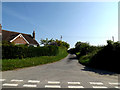 TM4787 : Marsh Lane & entrance to Marsh Lane Farm by Geographer