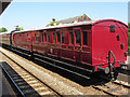 TL8928 : GER railway carriages, 19 & 553, East Anglian Railway Museum, Chappel & Wakes Colne by Roger Jones