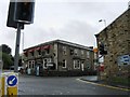 Road junction near Accrington Station