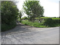 The Drumnahoney Road leading to Carrickananny viewed from the Ballymoyer Road