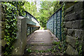 Footbridge over the railway