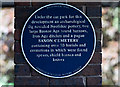 The Blue Plaques of Christchurch: No. 1