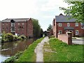 SJ9495 : Peak Forest Canal approaching Manchester Road by Gerald England
