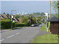 Looking down Kirk Ley Road