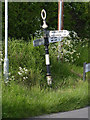 Fingerpost, Woodgate Road/Rempstone Road