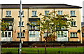 Derry - Rossville Street (B527) - Three-Storey Yellow Dwelling