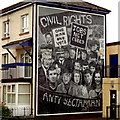 Derry - Rossville Street (B527) - Civil Rights Mural