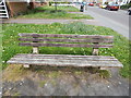 TM0321 : Bench on High Street (B1028) by Hamish Griffin