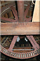 Wicklewood Windmill - looking up into the cap