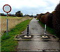 Barrier across Jumpers Lane, Berkeley