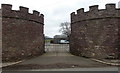 Entrance to  Berkeley Stables, Ham