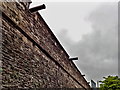 Derry - Medieval Walled City - Cannon along Wall facing Guildhall