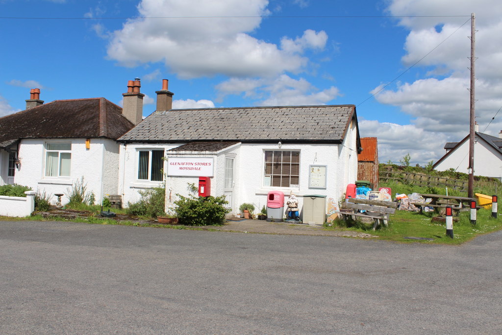 Mossdale Village Store © Billy Mccrorie :: Geograph Britain And Ireland