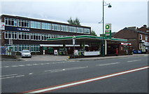 SJ8989 : Service station on  Wellington Road South, Stockport by JThomas