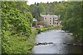 Mill on River Doon from Brig O