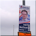 J5082 : 'Ulster Unionist' election poster, Bangor  by Rossographer