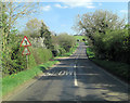 B4035 crossroads south of Tyne Hill Farm