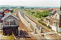 TA0383 : Seamer station, 1992 by Ben Brooksbank