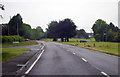 A252 at Challock Lees on a wet day