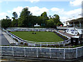 Sandown Park - parade ring