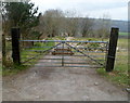 Entrance to Ty-Cae-Brith Farm south of Mynyddislwyn