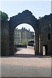 NS2310 : Culzean Castle through archway on path to visitor centre by John Firth