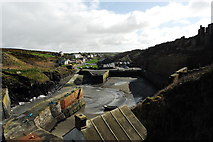 SM8132 : Porthgain harbour by John Winder