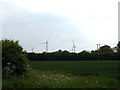 TM1375 : Wind Turbines on Eye Airport Industrial Estate by Geographer