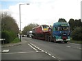 SP0663 : Heavy haulage takes the strain, Node Hill, Studley by Robin Stott