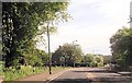 A70 Muirkirk Road entering Lugar