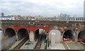 Railway line underneath the arches