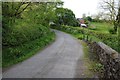 Road approaching Glandwr