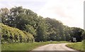 Garden centre entrance from B6071