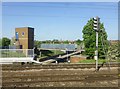 Railway crosses railway at South Retford