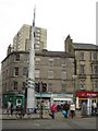 NT2675 : Shops on Great Junction Street, Edinburgh by Graham Robson