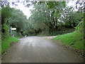 Bugford Lane junction with Blatchmore Lane