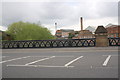 View over west parapet of North Bridge from Woodgate