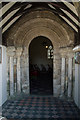 SK8789 : Norman Doorway, Ss George & Lawrence church, Springthorpe by J.Hannan-Briggs
