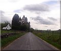 A house by B8063 approaching Buchanty