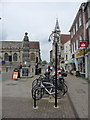 Dorchester: bicycle parking on Cornhill