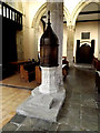 TL9640 : Font of St. Mary's Church by Geographer