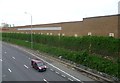 The view from the footbridge between Old Ford Road and Wick Lane