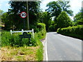 Entering East Meon from the west