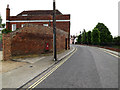 TL8741 : B1115 Friars Street & Friars Street Victorian Postbox by Geographer