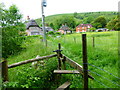 Stile on path south of Frogmore