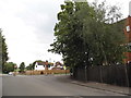 College Lane at the junction of Longdown Lane South