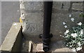 Benchmark on the Almshouses, Upper Strensham